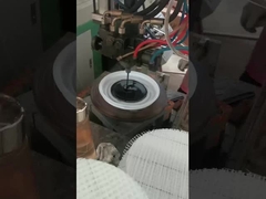 1F0129620 angepasster Auto-Luftfilter Trockenmuster 136 mm Außendurchmesser